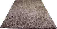 Snapstyle Luxus Hochflor Langflor Teppich Milano Teppiche metallicblau Gr. 80 x 160