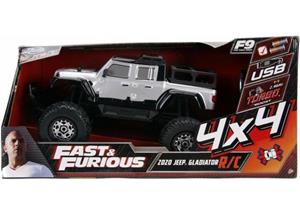 JADA TOYS 253209005 Fast&Furious RC Jeep Gladiator 4x4 1:12 1:12 RC auto Elektro Terreinwagen 4WD Incl. batterijen