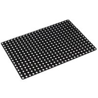 Pergamon Fußmatte Sauberlauf Gummimatte Swing Fußmatten schwarz Gr. 40 x 60