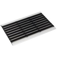 Pergamon Fußmatte Sauberlauf Alumium Brushy Fußmatten schwarz Gr. 40 x 60