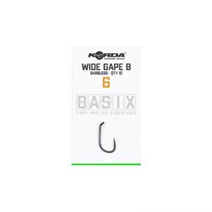 Korda Basix Wide Gape - Haak - Maat 8