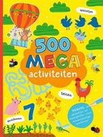 Rebo Productions kleurboek 500 Mega activiteiten junior papier