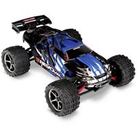 Traxxas E-Revo 4x4 VXL Blauw Brushless 1:16 RC auto Elektro Monstertruck 4WD RTR 2,4 GHz