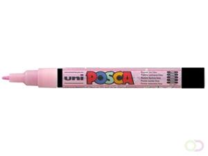 6 x Uni-Ball Fasermaler Uni Posca PC-3M 0,9-1,3mm Glitter rosa