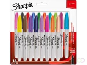 Sharpie Creative Permanent Marker F, 18 Farben