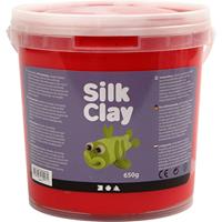 Silk Clay Silk Clay Rood Boetseermateriaal 650 Gr 1 Stuk