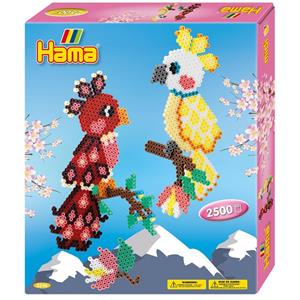 Hama Strijkkralenset Gift Box Papegaai 2500 Stuks