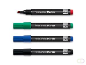 Sigel Marker permanent 1-3mm farbig sortiert VE=4 Stück