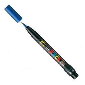 Posca Paintmarker Pcf-350 Brush Donkerblauw