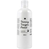 Fingerfarbe 500ml weiß