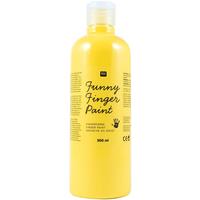 Fingerfarbe 500ml gelb