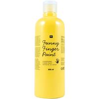 Fingerfarbe 500ml gelb