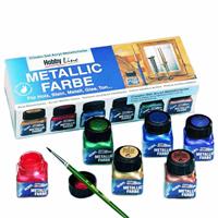 C. Kreul KREUL Hobby Line Creativ Set Acryl Metallicfarbe 6x20ml