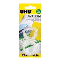 UHU Nachfüllrolle tape kristallklar 7,5mx19mm 2 Stück