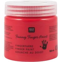 Fingerfarbe 100ml rot