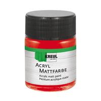 C. Kreul KREUL Acryl Mattfarbe 50ml brillantrot