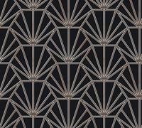 A.S. CREATION A.s.creation - Geometrische Tapete Schwarz 375281 375281