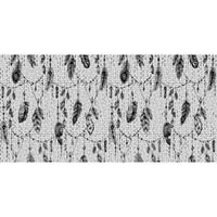 A.S. CREATIONS A.s.creations - DD117590 FeatherPuzzle1 Atelier 47 fototapete federn 270 x 500 cm (5 Teile) Fototapeten bei BRICOFLOR kaufen - Grau, Schwarz /