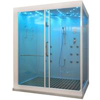 Home Deluxe Dampfdusche Design XL I Duschtempel, Regendusche, Dampfdusche - 