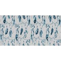 A.S. CREATIONS A.s.creations - DD117600 FeatherPuzzle3 Atelier 47 fototapete federn 270 x 500 cm (5 Teile) Fototapeten Online-Shop - Blau, Grau