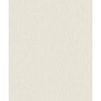 RASCH Vliestapete 541434 Rock´n Rolle uni weiß, 10,05 x 0,53 m - 