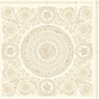 A.S. CREATIONS A.s.creations - Barock-Tapete Ornament-Tapete Beige Crème Silber Vliestapete Beige Crème Silber 370551 37055-1 - Beige / Crème, Silber