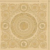 A.S. CREATIONS A.s.creations - Barock-Tapete Ornament-Tapete Gelb Silber Vliestapete Gelb Silber 370554 37055-4 - Gelb, Silber