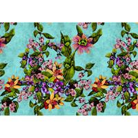 A.S. CREATIONS A.s.creations - Fototapete tropicalPassi1 DD114242 Livingwalls Walls by Patel Vliestapete Grün Türkis - Grau, Türkis, Violett
