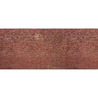 HOMEMAISON DD108765 RedBrick AP Digital 4 fototapete steinoptik 250 x 600 cm (6 Teile) Fototapeten Online-Shop - Braun, Rot