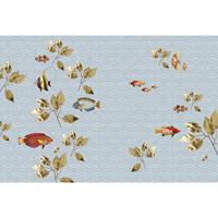A.S. CREATIONS A.s.creations - Fototapete brillant fish1 DD114337 Livingwalls Walls by Patel Vliestapete Blau - Beige, Grün, Rosa