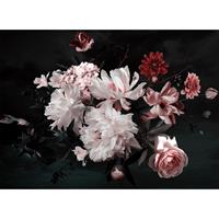 A.S. CREATIONS A.s.creations - DD118520 BunchofFlower2 Designwalls fototapete blumen rosen 255 x 350 cm (4 Teile) Fototapeten Online-Shop - Pink / Rosa, Weiß