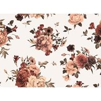 A.S. CREATIONS A.s.creations - DD118536 FlowerBouquet2 Designwalls fototapete blumen rosen 255 x 350 cm (4 Teile) Fototapeten online entdecken - Pink / Rosa, Weiß