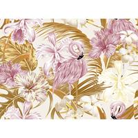 A.S. CREATIONS A.s.creations - DD118566 FlamingoArt2 Designwalls fototapete blumen flamingo dschungel 255 x 350 cm (4 Teile) Fototapeten bei BRICOFLOR kaufen