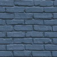 A.S. CREATION A.s.creation - Tapete Steinoptik Blau 358561 10.05 x 0.53 Meter| BEAUTIFUL WALLS | Wohnzimmer Tapete | Vliestapete