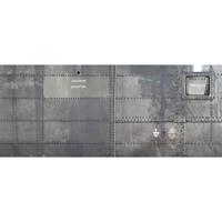 A.S. CREATIONS A.s.creations - DD108540 Heli AP Digital 4 fototapete flugzeug metall 250 x 600 cm (6 Teile) Fototapeten online entdecken - Grau, Weiß