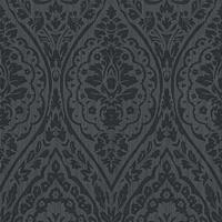 A.S. CREATIONS A.s.creations - Barock-Tapete Ornament-Tapete Grau Schwarz Anthrazit Vliestapete Grau Schwarz Anthrazit 961959 96195-9 - Grau, Schwarz / Anthrazit