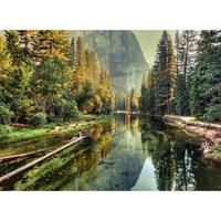 A.S. CREATIONS A.s.creations - DD118618 MountainRiver Designwalls fototapete wald natur landschaft berge 255 x 350 cm (4 Teile) Fototapeten Online-Shop - Gelb, Grün