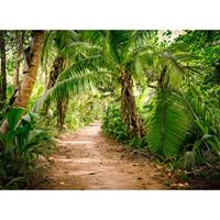 A.S. CREATIONS A.s.creations - DD118634 PalmWalk Designwalls fototapete palmen regenwald natur dschungel 255 x 350 cm (4 Teile) Fototapeten Online-Shop - Braun, Grün