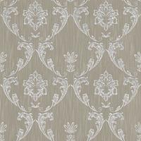 A.S. CREATIONS A.s.creations - Barock-Tapete Ornament-Tapete Beige Crème Grau Vliestapete Beige Crème Grau 306583 30658-3 - Beige / Crème, Grau