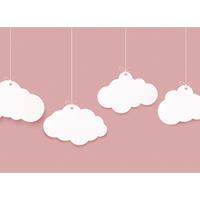 A.S. CREATIONS A.s.creations - DD118644 Clouds3 Designwalls fototapete kinderzimmer himmel 255 x 350 cm (4 Teile) Fototapeten Online-Shop - Pink / Rosa, Weiß