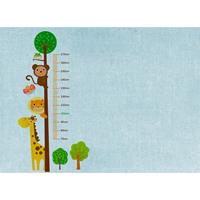 A.S. CREATIONS A.s.creations - DD118646 KidsGrowStick1 Designwalls fototapete kinderzimmer löwe schmetterling baum tiere 255 x 350 cm (4 Teile) Jetzt Fototapeten