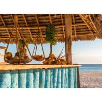 A.S. CREATIONS A.s.creations - DD118658 BeachBar Designwalls fototapete strand meer 255 x 350 cm (4 Teile) Fototapeten online entdecken - Blau, Braun