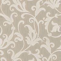 A.S. CREATIONS A.s.creations - Barock-Tapete Ornament-Tapete Beige Crème Grau Vliestapete Beige Crème Grau 954901 95490-1 - Beige / Crème, Grau