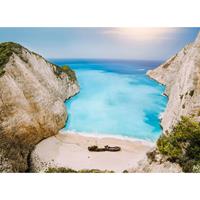 A.S. CREATIONS A.s.creations - DD118660 GreekBay Designwalls fototapete strand meer 255 x 350 cm (4 Teile) Fototapeten bei BRICOFLOR kaufen - Blau, Braun