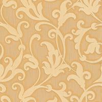A.S. CREATIONS A.s.creations - Barock-Tapete Ornament-Tapete Gelb Grau Orange Terrakotta Vliestapete Gelb Grau Orange Terrakotta 954903 95490-3 - Gelb, Grau, Orange