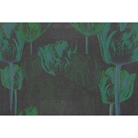 A.S. CREATIONS A.s.creations - DD117940 TulipArt2 Atelier 47 fototapete blumen 270 x 400 cm (4 Teile) Fototapeten online entdecken - Grün, Schwarz / Anthrazit