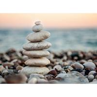 A.S. CREATIONS A.s.creations - DD118670 StoneBeach1 Designwalls fototapete steinoptik meer strand 255 x 350 cm (4 Teile) Fototapeten bei BRICOFLOR kaufen - Blau,