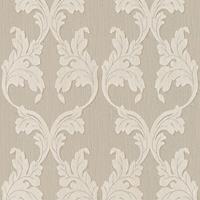 A.S. CREATIONS A.s.creations - Barock-Tapete Ornament-Tapete Beige Crème Vliestapete Beige Crème 956281 95628-1 - Beige / Crème