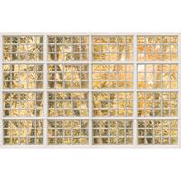 A.S. CREATIONS DD117960 BricksOfGlas2 Atelier 47 fototapete fenster natur 270 x 400 cm (4 Teile) Fototapeten Online-Shop - Orange / Terrakotta, Weiß