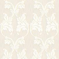 A.S. CREATIONS A.s.creations - Barock-Tapete Ornament-Tapete Beige Crème Grau Vliestapete Beige Crème Grau 956287 95628-7 - Beige / Crème, Grau
